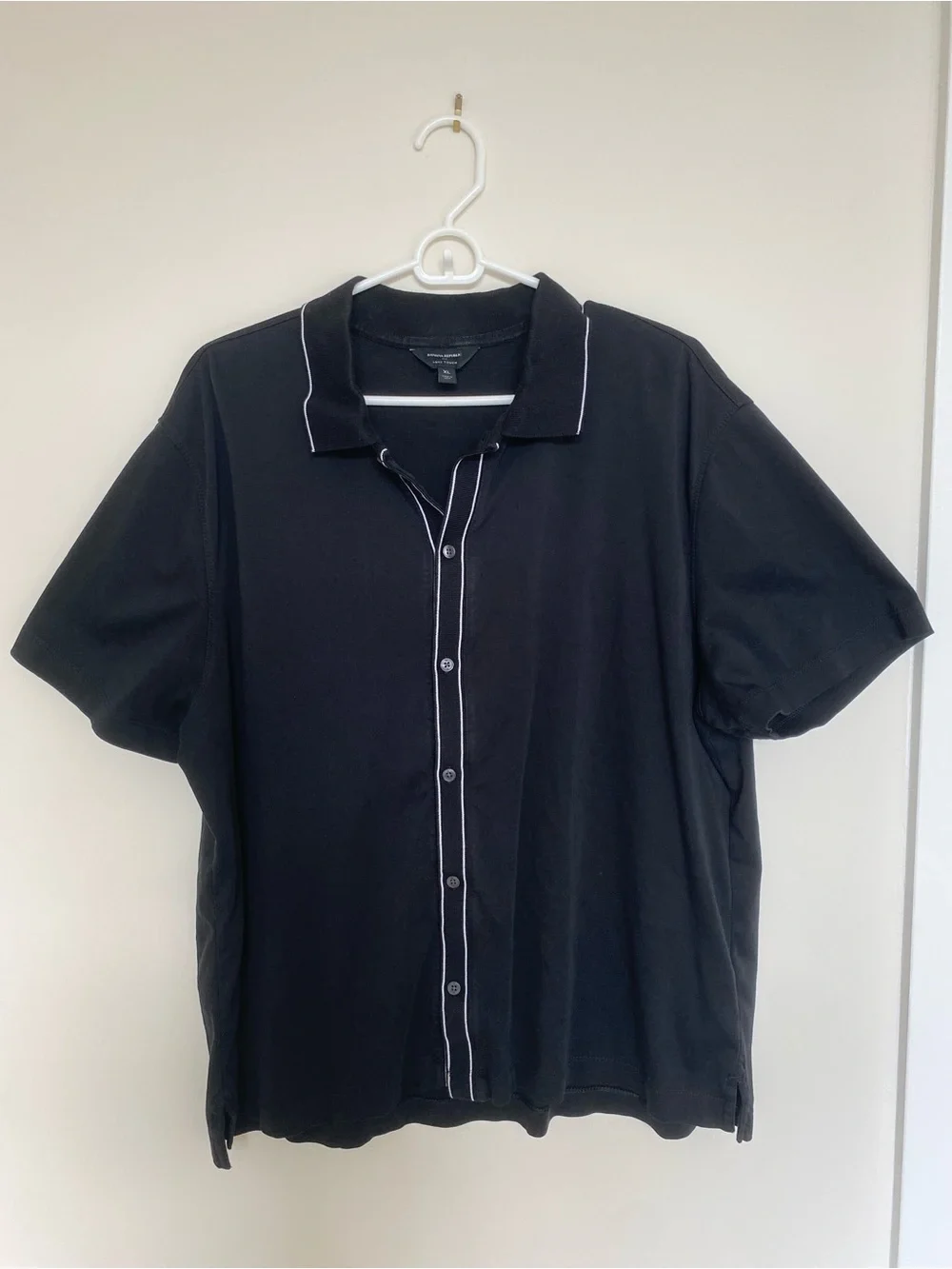 Banana Republic Black Luxury Touch Shirt
